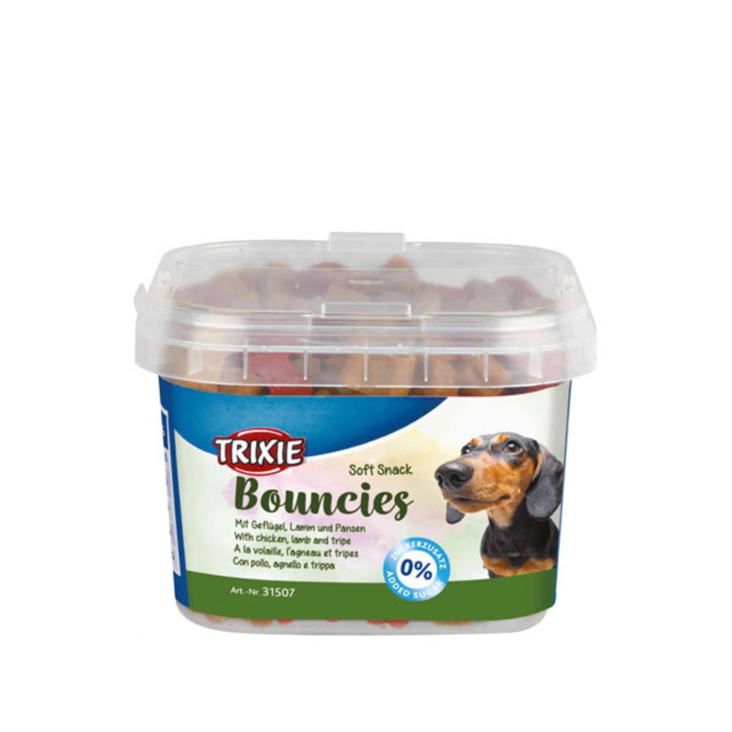 تشویقی نرم سگ استخوان کوچک تریکسی – Soft Snack Bouncies small